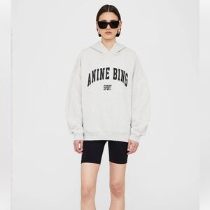 Anine Bing Gray Hoodie